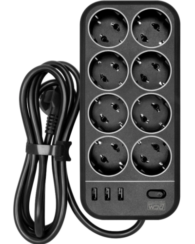 SP-08 USB03AB 1,8 M. Сетевой фильтр. POWERCOM в Саранске