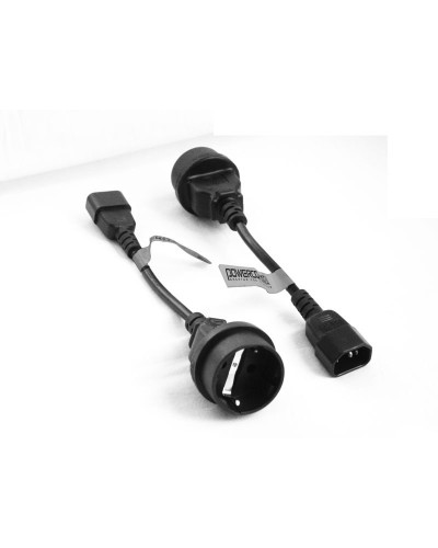Cord PCM SCUT IEC320 to Type-F. Кабель IEC-320 C14 to Socket Type-F. POWERCOM в Саранске