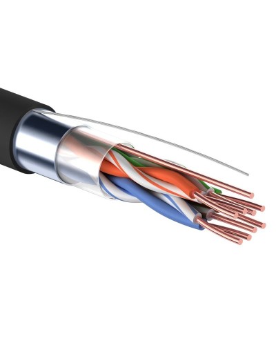F/UTP 4PR 24AWG, CAT5e. OUTDOOR, 305м. PROconnect (01-0154). Кабель «витая пара» (LAN) для структурированных систем связи. PROCONNECT в Саранске
