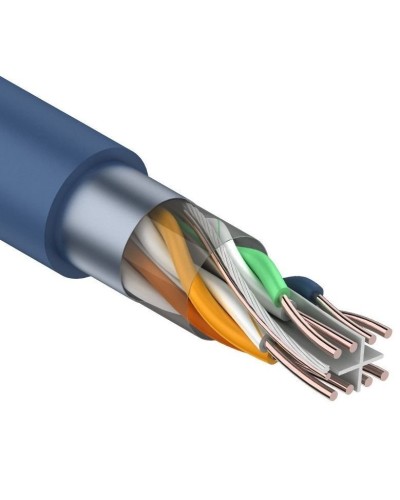 F/UTP, CAT 6, PVC, 4PR, 23AWG, омедненный INDOOR, SOLID, серый, 305м, PROconnect (01-0147-3). Кабель «витая пара» (LAN) для структурированных систем связи. PROCONNECT в Саранске
