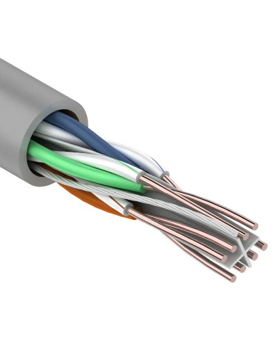 U/UTP 4PR 23AWG, CCA, CAT6, PVC, 305м. PROconnect (01-0047-3). Кабель «витая пара» (LAN) для структурированных систем связи. PROCONNECT в Саранске