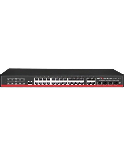 PND-M24G-4G4F. Коммутатор управляемый оптический 28 портовый. Polyvision в Саранске