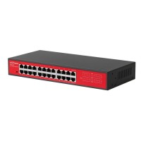 PND-24M. Коммутатор неуправляемый 24-портовый. Polyvision