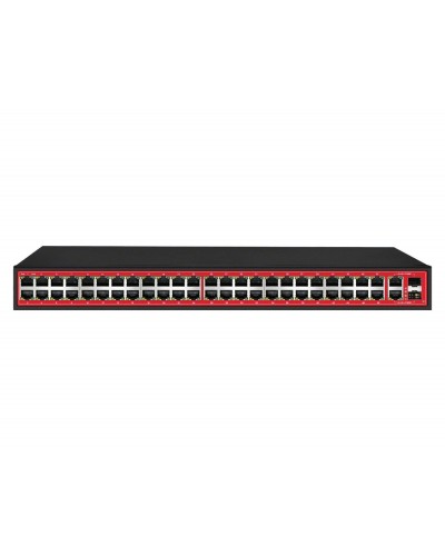 PND-48P-2G2F (700W). Коммутатор неуправляемый 50-портовый с функцией PoE. Polyvision в Саранске