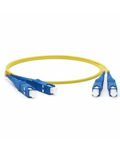 Патч-корд оптический соединительный (SM), 9/125 (OS2), SC/UPC-SC/UPC, (Duplex), LSZH, 1м (50-2011): Патч-корд оптический в Саранске