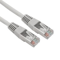 Патч-корд F/UTP, CAT 5e, RJ45-RJ45, 26AWG, LSZH, серый, 0,3м  REXANT (02-0110-03). Патч-корд FTP. Rexant