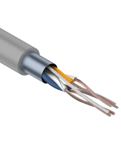 F/UTP, CAT 5e, PVC, 2PR, 24AWG, INDOOR, STRANDED, серый, 305м, REXANT (01-0125). Кабель «витая пара» (LAN) для структурированных систем связи. Rexant в Саранске