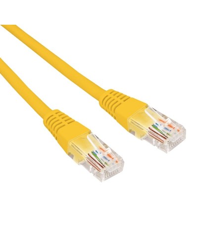 Патч-корд U/UTP CAT 6, RJ45-RJ45, 26AWG, LSZH, желтый, 2м REXANT (02-0295-2). Патч-корд UTP. Rexant в Саранске