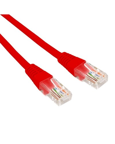 Патч-корд U/UTP CAT 6, RJ45-RJ45, 26AWG, LSZH, красный, 0.3м REXANT (02-0293-03). Патч-корд UTP. Rexant в Саранске