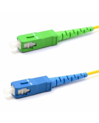 Патч-корд оптический переходной (SM), 9/125 (OS2), SC/APC-SC/UPC, (Simplex), LSZH, 10м REXANT (50-2062): Патч-корд оптический в Саранске