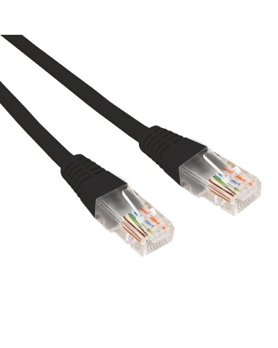 Патч-корд U/UTP CAT 6, RJ45-RJ45, 26AWG, LSZH, черный, 0.5м REXANT (02-0292-05). Патч-корд UTP. Rexant в Саранске