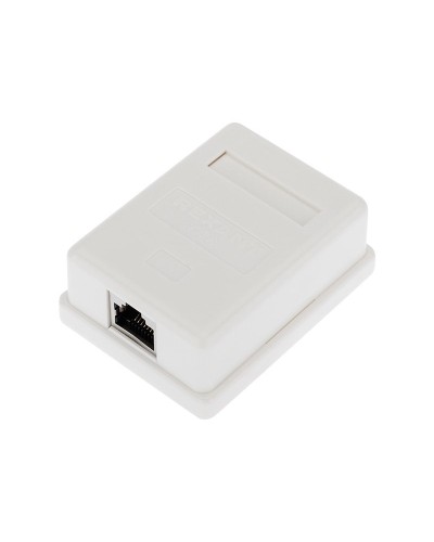 Розетка компьютерная внешняя, 1-порт FTP RJ-45 (8P8C), CAT 6 REXANT (03-0142). Розетка RJ-45. Rexant в Саранске