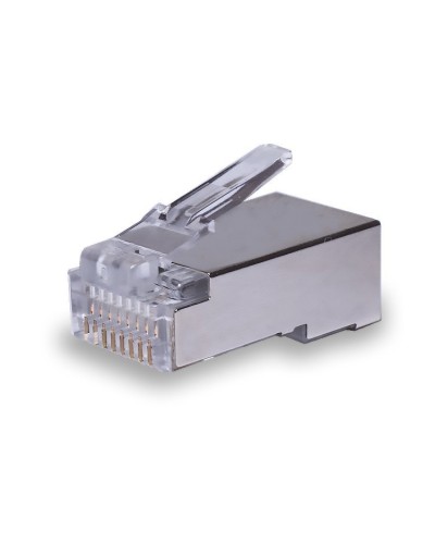 Коннекторы 8P8C FTP Cat.5e (RJ-45) 2pb (100шт) (10-0234). Разъем RJ-45. SUPRLAN в Саранске