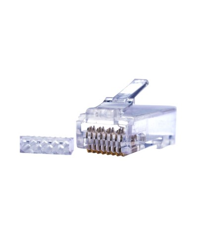 Коннекторы 8P8C UTP Cat.6 3U (RJ-45) (100шт) (10-0206). Разъем RJ-45. SUPRLAN в Саранске