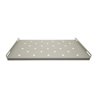 ST-SH 260х490 (серый). Полка стационарная. Space Technology
