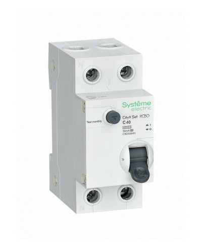 City9 Set 1P+N С 40А 4.5kA 30мА A 230В (C9D55640). Автоматический выключатель дифференциального тока. Systeme Electric в Саранске