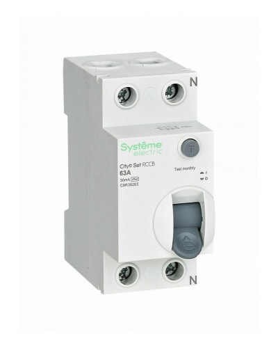 City9 Set 63А 2P 30мА AC 230В (C9R36263). Выключатель дифференциального тока. Systeme Electric в Саранске