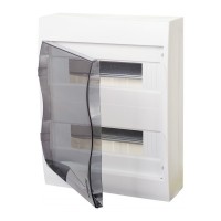 City9 Box 24 модулей навесной с прозрачной дверцей (EZ9E212S2SRU). Щиток модульный. Systeme Electric