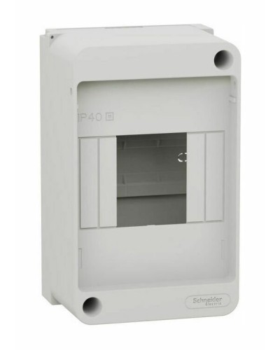 City9 Box XS 4 модуля без дверцы, белый (EZ9EAA104). Щиток модульный. Systeme Electric в Саранске