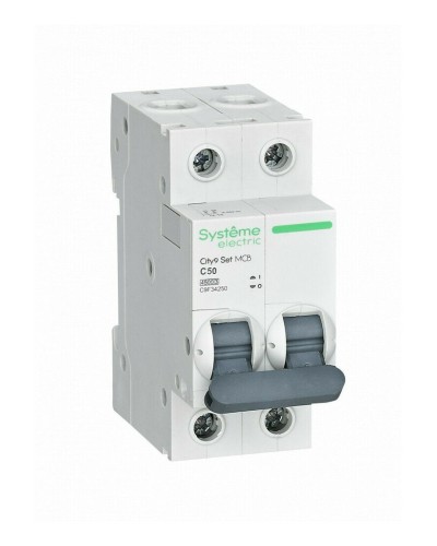 City9 Set 2P 50А 4.5kA С (C9F34250). Автоматический выключатель. Systeme Electric в Саранске