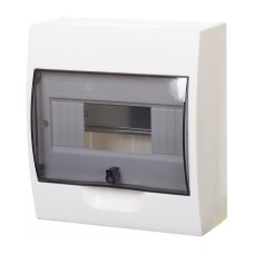City9 Box 8 модулей навесной с прозрачной дверцей (EZ9E108S2SRU). Щиток модульный. Systeme Electric