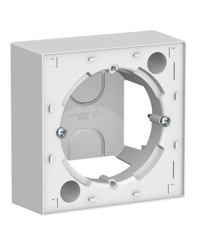 AtlasDesign коробка для наружного монтажа, белая (ATN000100). Коробка для наружного монтажа. Systeme Electric в Саранске