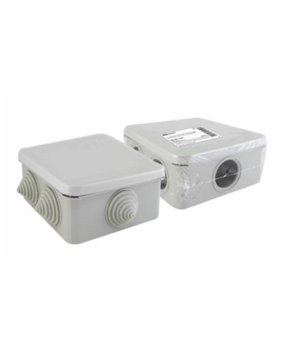 Коробка ОП 100х100х50мм, крышка, IP55, 6 вх. (SQ1401-1255). Распаячная коробка. TDM ЕLECTRIC в Саранске