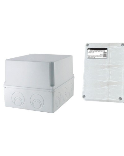 Коробка ОП 240х195х165мм, крышка, IP55, кабельные вводы d28-3шт, d37-2шт (SQ1401-1274). Распаячная коробка. TDM ЕLECTRIC в Саранске