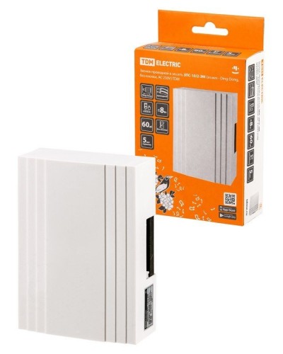 ЗПС-10/2-ЭМ, эл.мех - Ding-Dong, без кнопки, AC 230V (SQ1901-0046). Звонок проводной. TDM ЕLECTRIC в Саранске