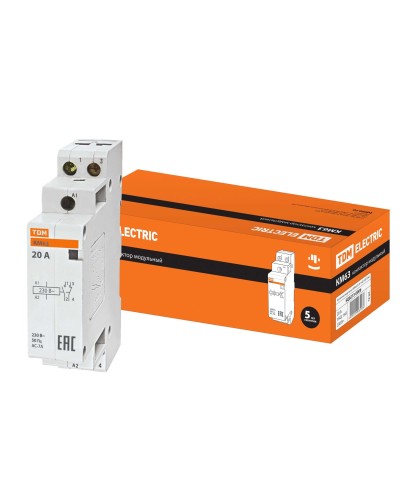 КМ 63/2-20 1НО;1НЗ (SQ0213-0006). Контактор модульный. TDM ЕLECTRIC в Саранске