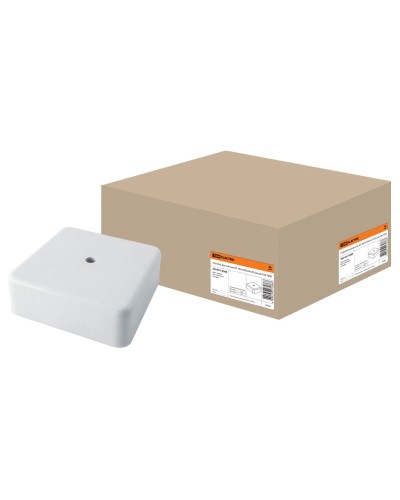 Коробка КР 100х100х44 ОП белая, IP40 (SQ1401-0209). Распаячная коробка. TDM ЕLECTRIC в Саранске