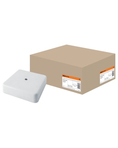 Коробка КР 100х100х29 ОП белая, IP40 (SQ1401-0207). Распаячная коробка. TDM ЕLECTRIC в Саранске