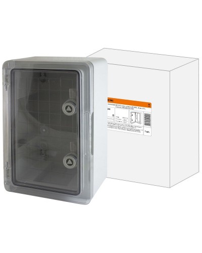 ЩМП-0-3, прозрачная крышка ABS, IP65, 400x300x170. Бокс пластиковый антивандальный. TDM ЕLECTRIC в Саранске