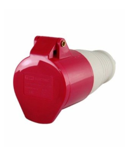 Розетка 215 переносная 3Р+РЕ+N 16А 380В IP44 (SQ0603-0012). Розетка. TDM ЕLECTRIC в Саранске