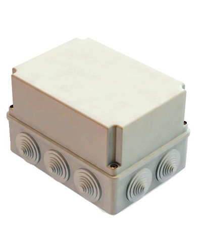 Коробка ОП 190х140х120мм, крышка, IP44, 10 гермовводов (SQ1401-1245). Распаячная коробка. TDM ЕLECTRIC в Саранске