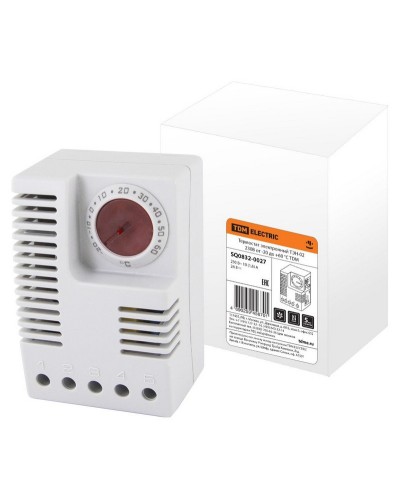 Термостат электронный ТЭН-02 230В (SQ0832-0027). Термостат. TDM ЕLECTRIC в Саранске