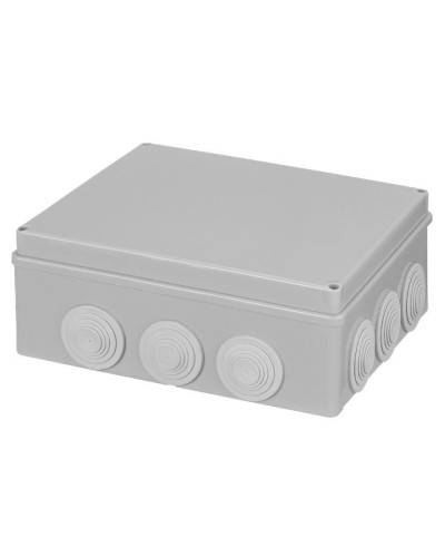 Распаячная коробка ОП 240х190х90мм, крышка, IP55, 12 гермовводов TDM (SQ1401-1143). Распаячная коробка ОП. TDM ЕLECTRIC в Саранске