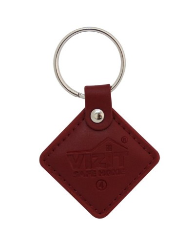 VIZIT-RF2.2 (Red). Брелок proximity кожаный. VIZIT в Саранске