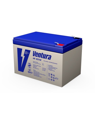 Ventura HR 1251W. Аккумулятор герметичный свинцово-кислотный. Ventura в Саранске