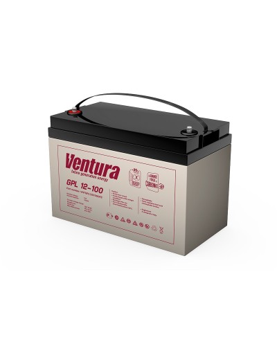 Ventura GPL 12-100. Аккумулятор герметичный свинцово-кислотный. Ventura в Саранске