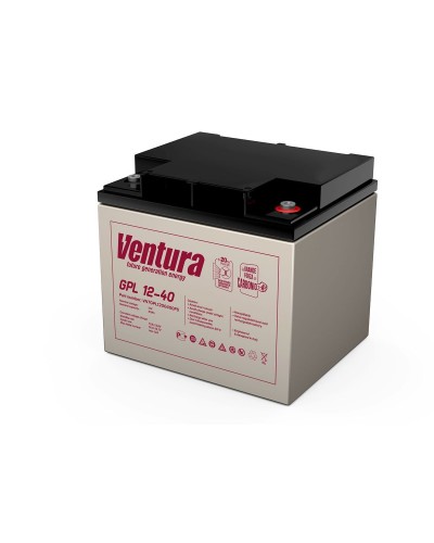 Ventura GPL 12-40. Аккумулятор герметичный свинцово-кислотный. Ventura в Саранске