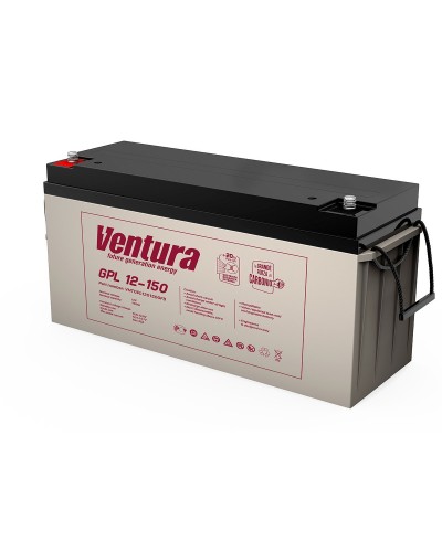 Ventura GPL 12-150. Аккумулятор герметичный свинцово-кислотный. Ventura в Саранске