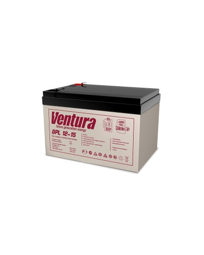Ventura GPL 12-15. Аккумулятор герметичный свинцово-кислотный. Ventura в Саранске