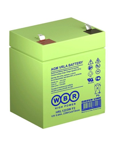 WBR HRL1223W F2. Аккумулятор герметичный свинцово-кислотный. WBR в Саранске