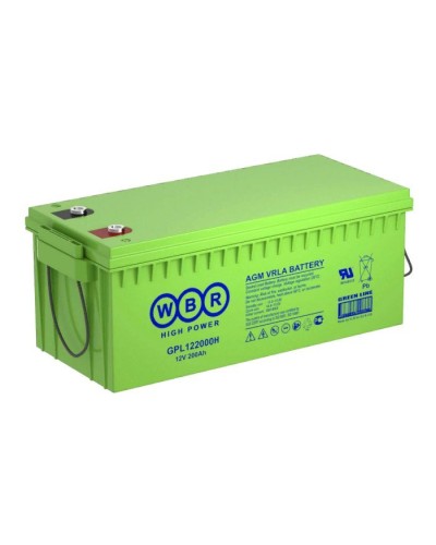 WBR GPL122000H. Аккумулятор герметичный свинцово-кислотный. WBR в Саранске