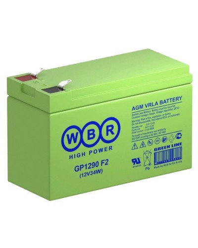 WBR GP1290 F2. Аккумулятор герметичный свинцово-кислотный. WBR в Саранске