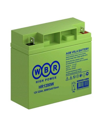 WBR HR1280W. Аккумулятор герметичный свинцово-кислотный. WBR в Саранске