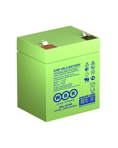 WBR HRL1225W. Аккумулятор герметичный свинцово-кислотный. WBR в Саранске
