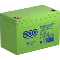 WBR GPL121100. Аккумулятор герметичный свинцово-кислотный. WBR