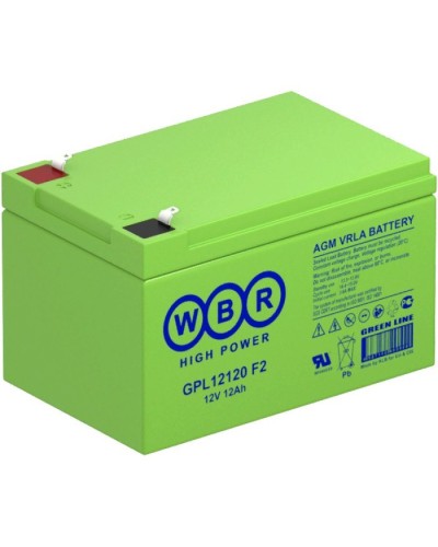 WBR GPL12120 F2. Аккумулятор герметичный свинцово-кислотный. WBR в Саранске